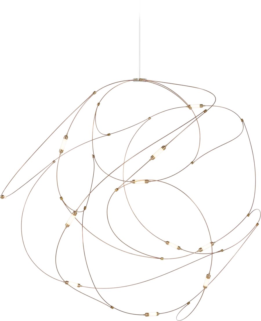 Flock of Light suspension light 11 front view